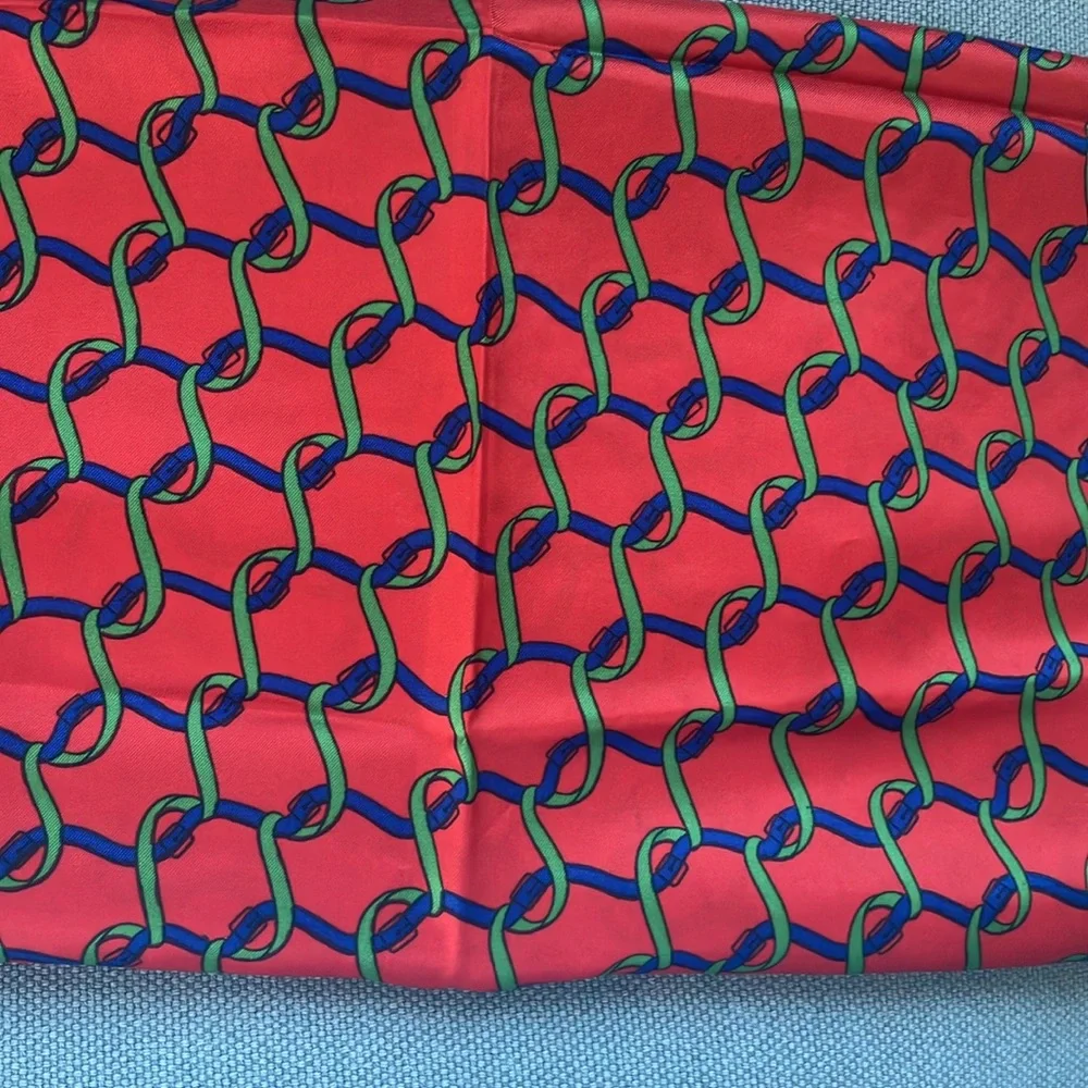 Roberta Di Camerino Silk Scarf vintage standard square geometric